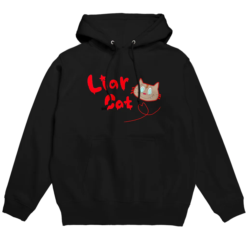 Shop LilyのLiar Catのパーカー Hoodie