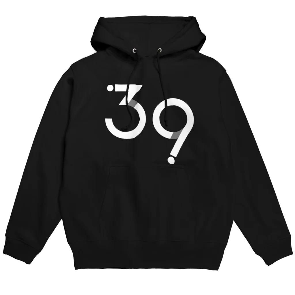 サンキュームービーマートの39ロゴ パーカー 白文字Ver Hoodie