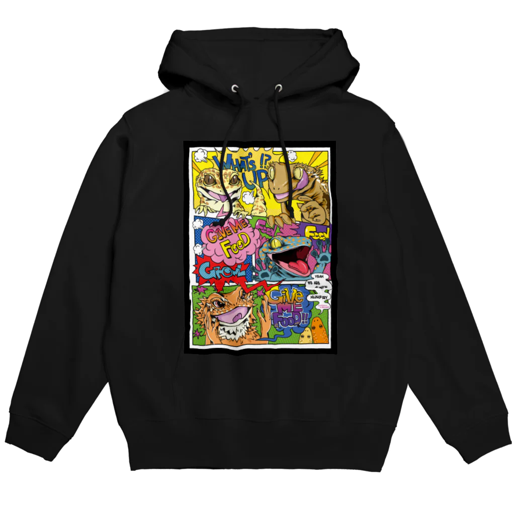 Aya@爬虫類グッズのWhat’s up!? Hoodie