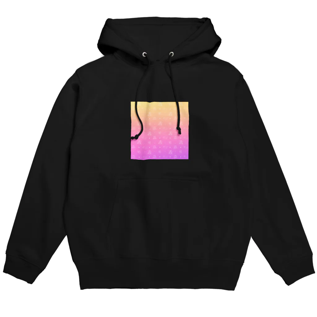 リリカルおとうふマンのグラデボンちゃんズ Hoodie