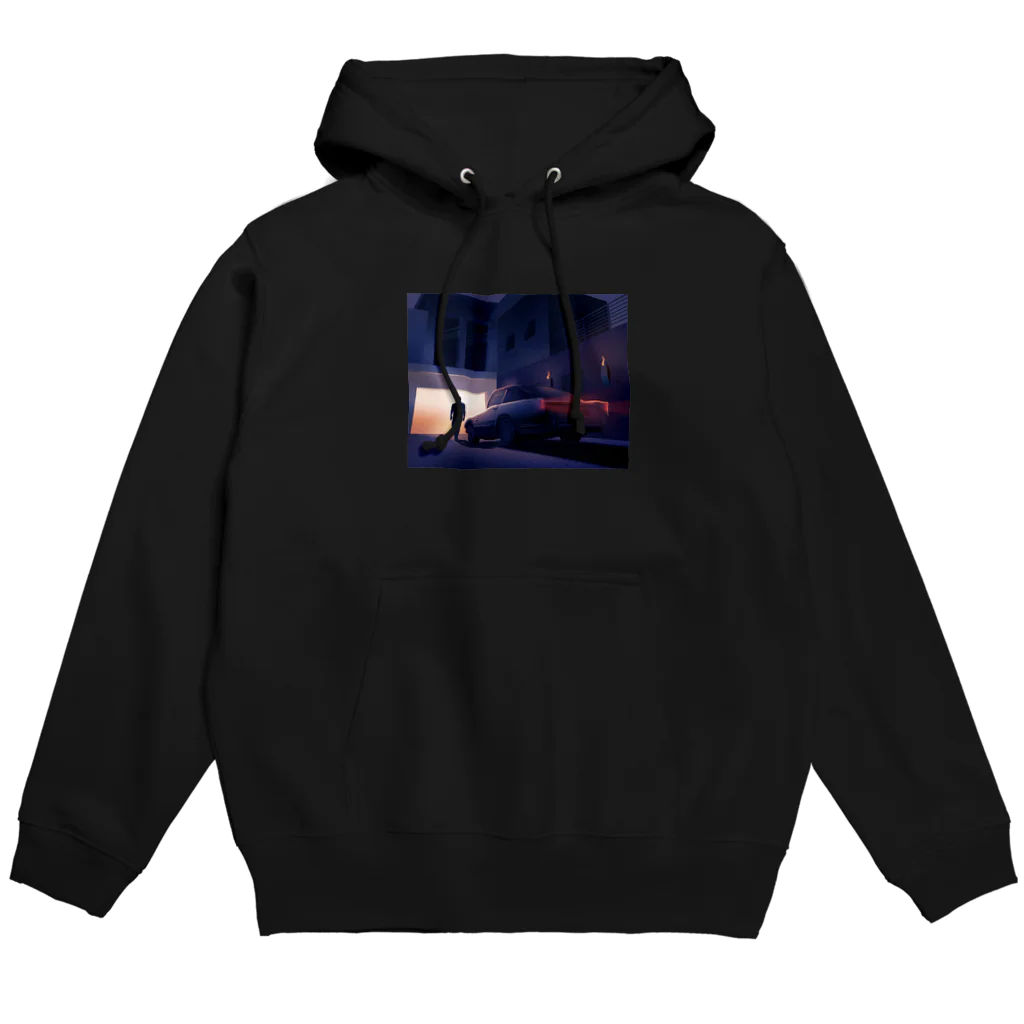 BELLのNight parking Hoodie