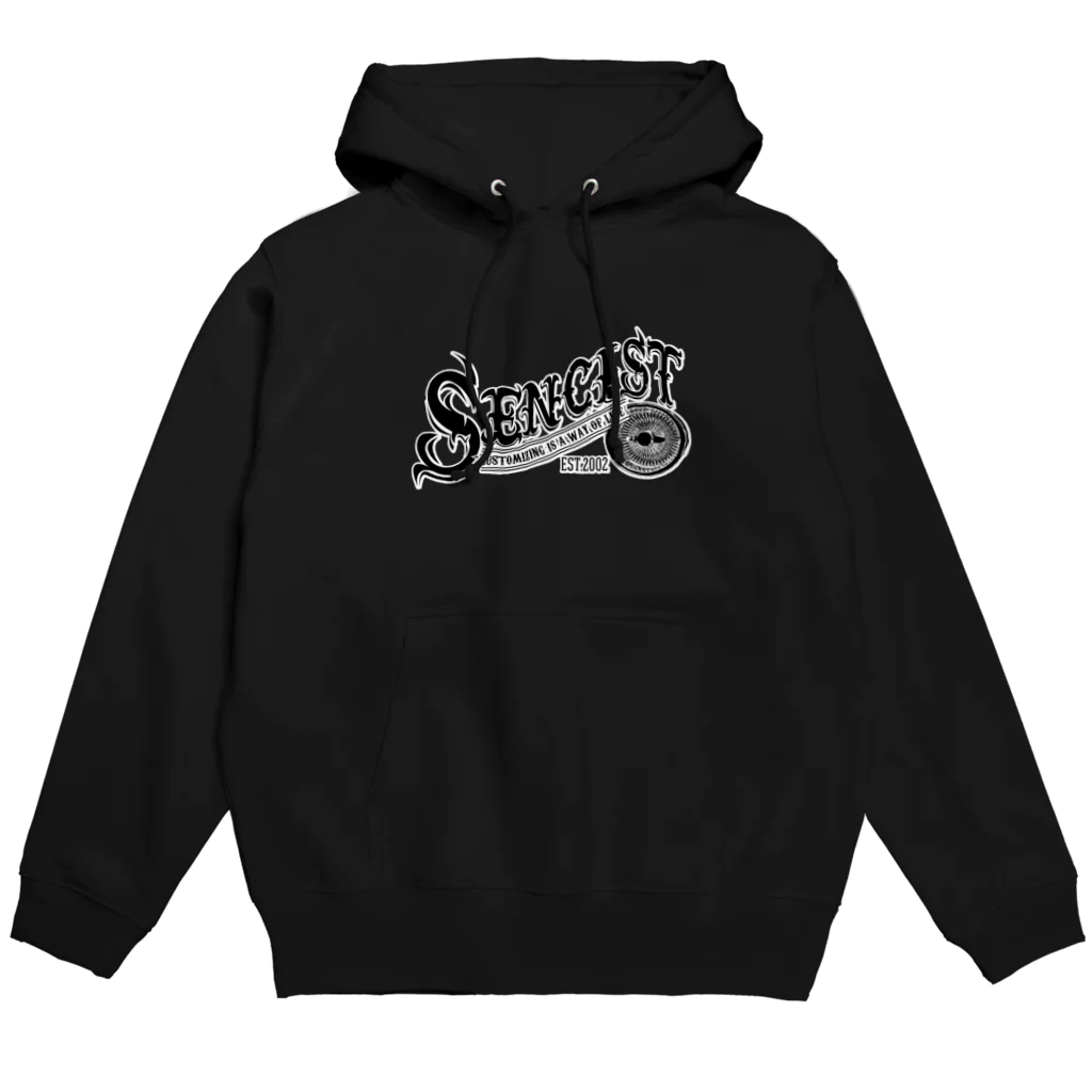 SencistWorks-ｾﾝｼｽﾄﾜｧｸｽ-のLOWSTYLE （白バック：濃色） Hoodie