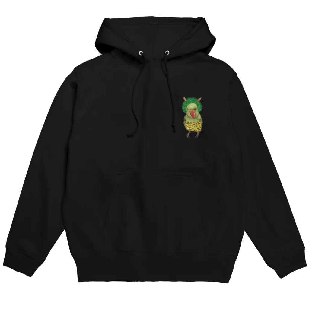 トリマメ堂ザッカ部の雷SIS　ワカケホンセイインコ Hoodie