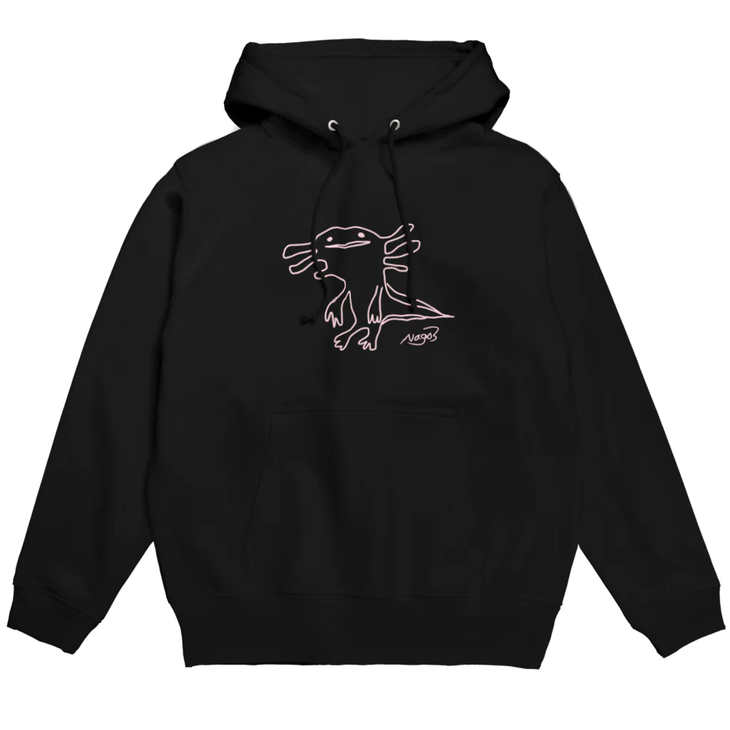 NAGO3のウーパールーパーのうぱ Hoodie