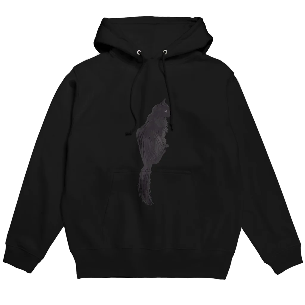 everblackの黒猫 Hoodie