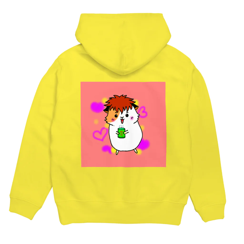 みなまりSHOPのゆかいなモルモット Hoodie:back