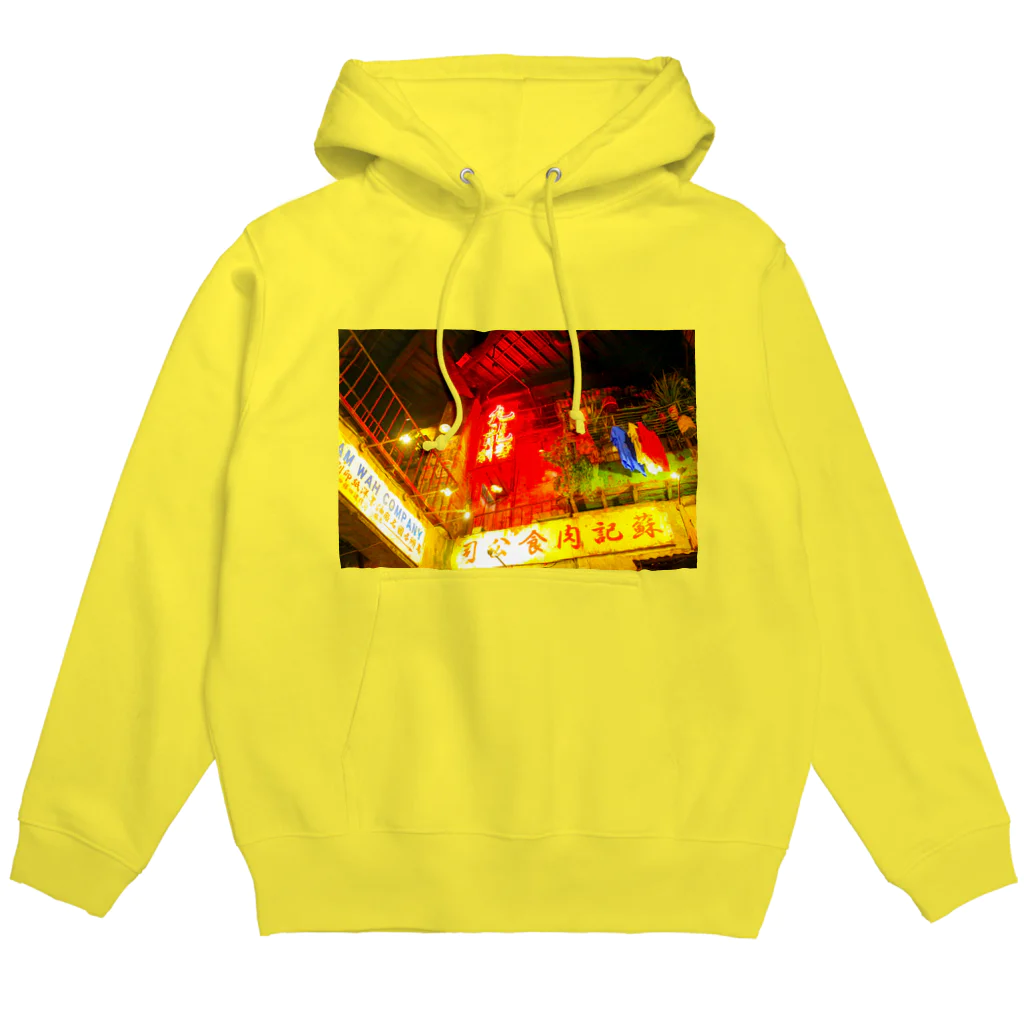 NEON LIGHT STARSの香港九龍カンフー Hoodie