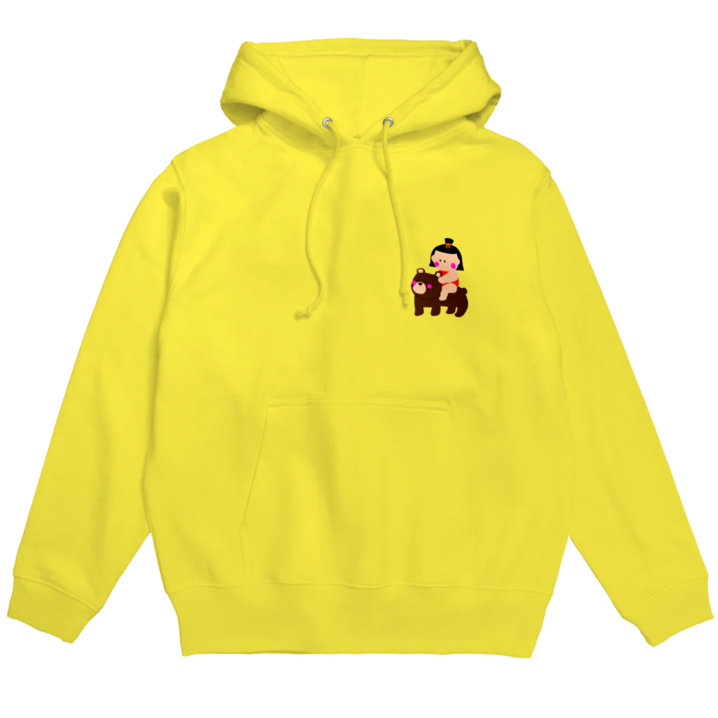 GRKSのゆる金太郎とクマ Hoodie