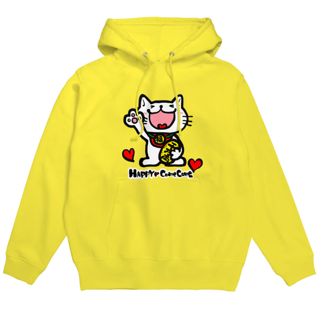 ❤Loveちゃんshop❤の/ HAPPYにゃんこ Hoodie