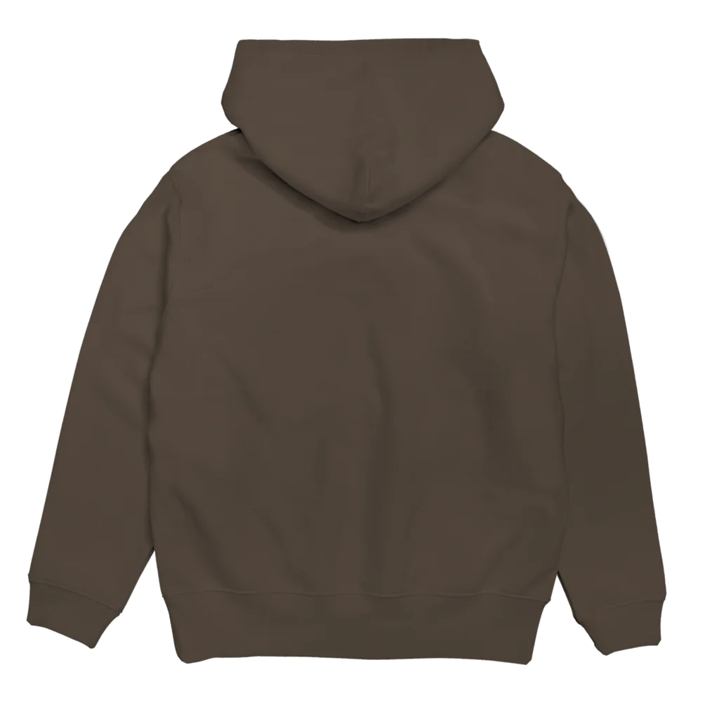 NORA-SAUNAの【絵柄大きめ背面白】NORA-SAUNA Hoodie:back