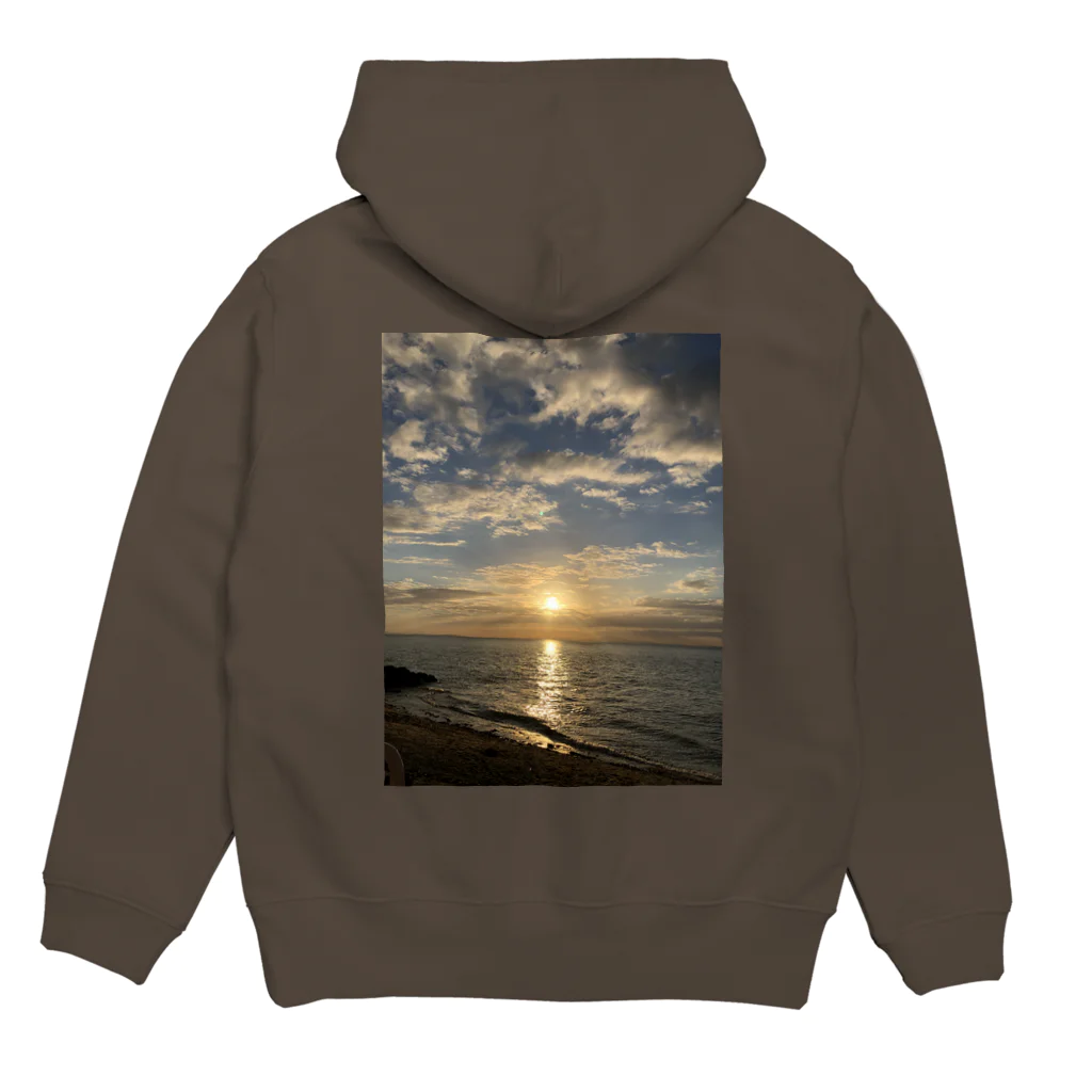 WowのSunset  Hoodie:back