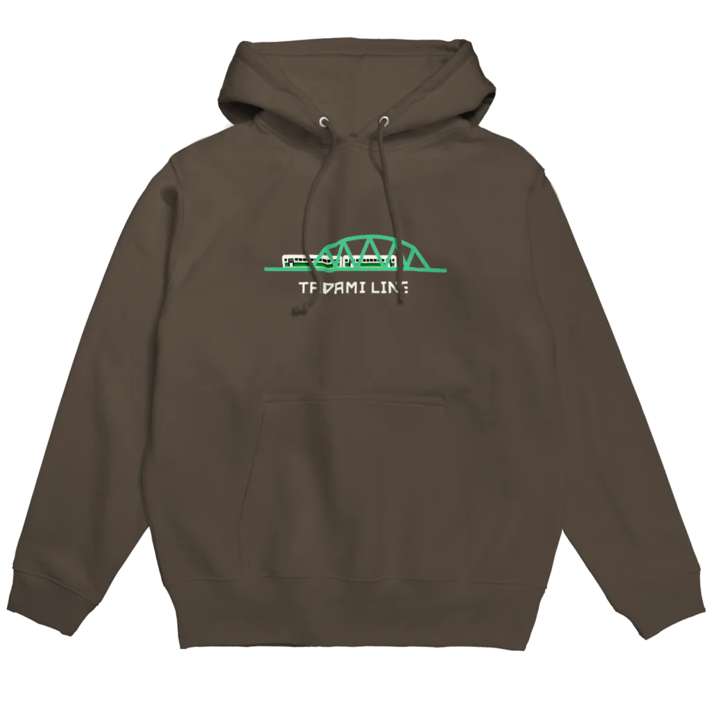 CHIYONの〖白〗【只見線】第五只見川橋梁とキハ40🚃 Hoodie