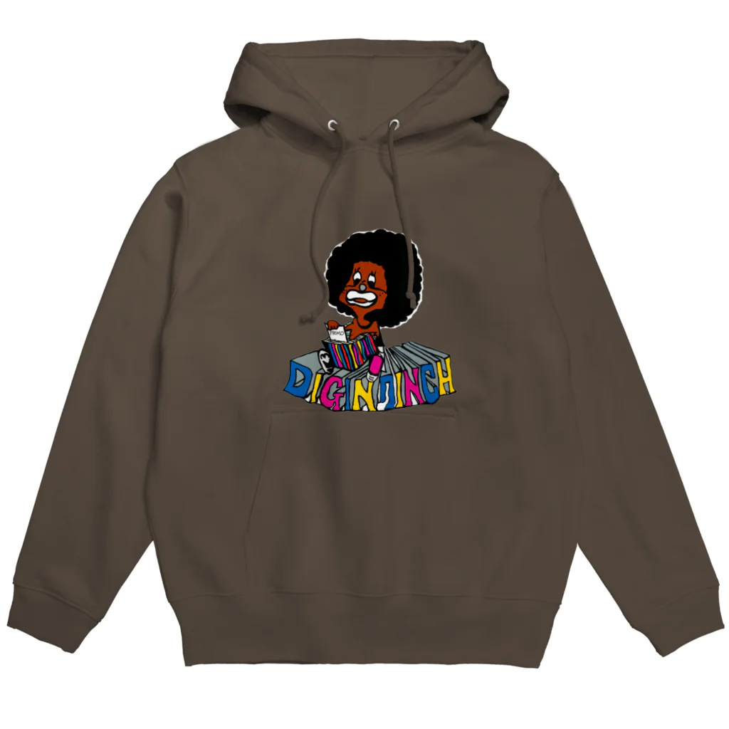 Posagodardy  ポサゴダルディのAfro Kun   Hoodie