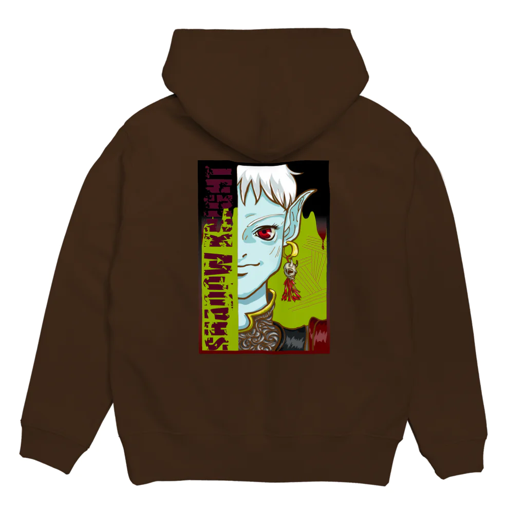 TRANS MIXのシャドウナイト Hoodie:back