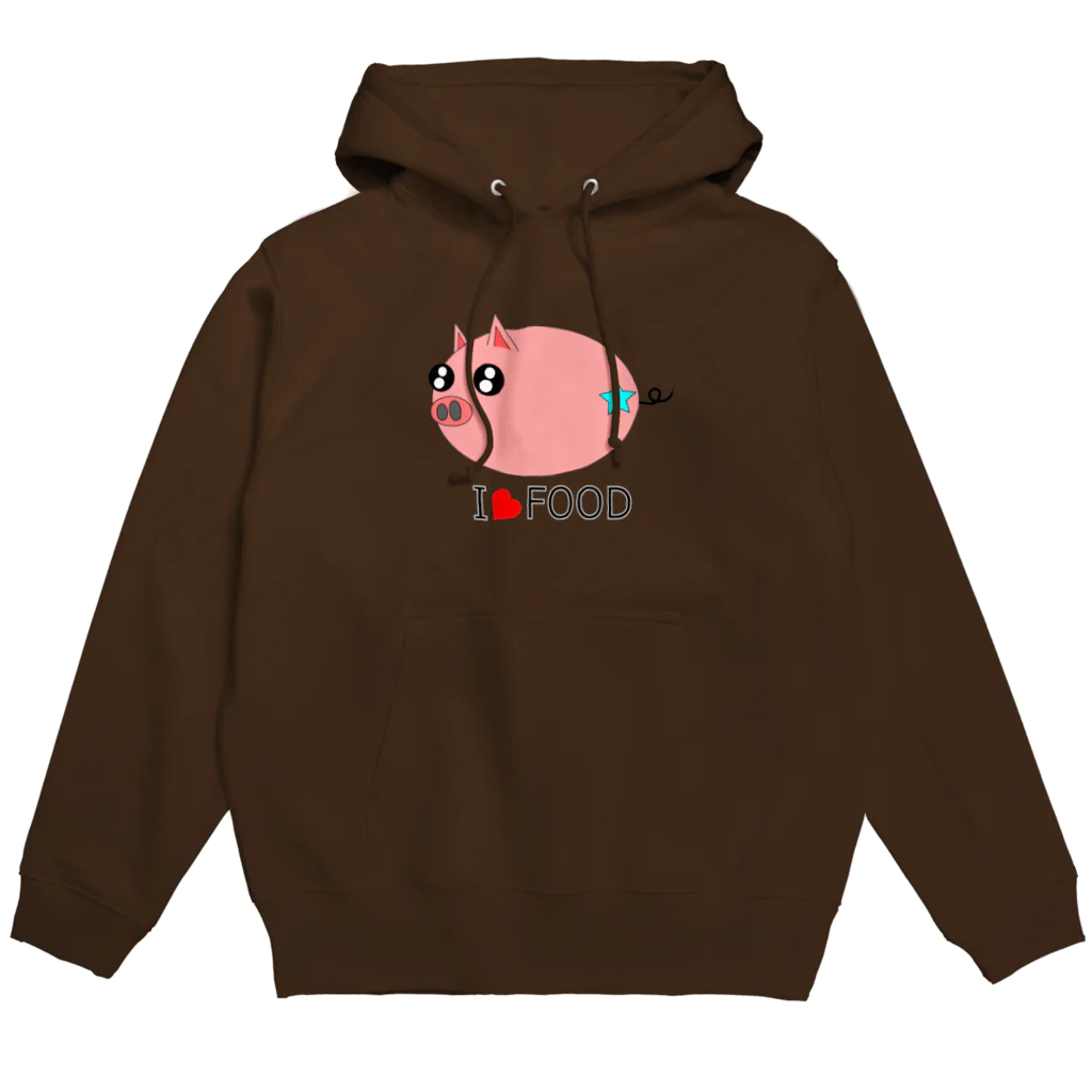 Yuko’ｓ Galleryのこぶたのラブちゃん Hoodie