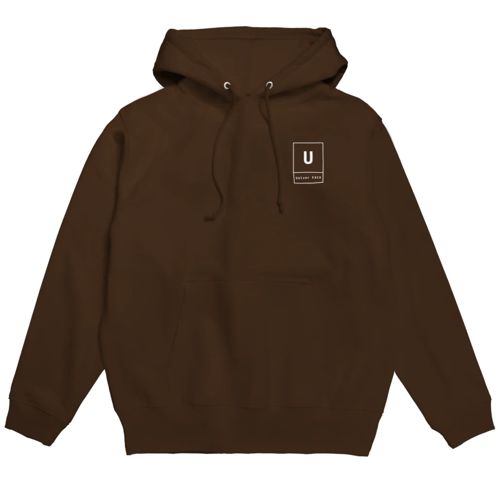 Univer FACEのUniver FACE パーカー　Brown パーカー