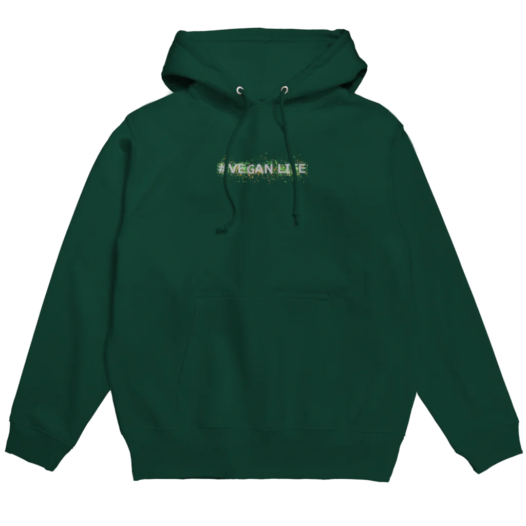 VEGAN LIFEの鷹のビーガンライフ Hoodie