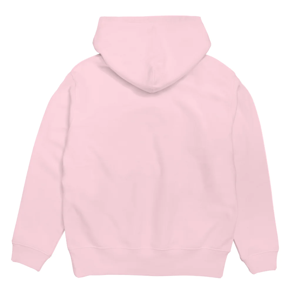 ue☆(ウイ）のハシビロコウのシューちゃんヨンナ～Tシャツ Hoodie:back