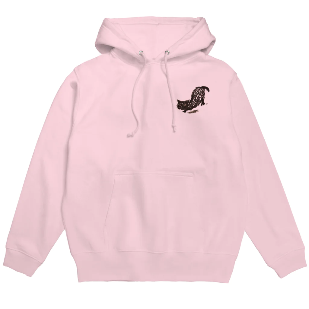 FUJIZUGA shop by J.F.Kooyaの黒猫 Hoodie