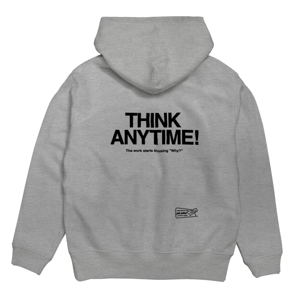 pda gallop official goodsの社訓ロゴパーカー Hoodie:back