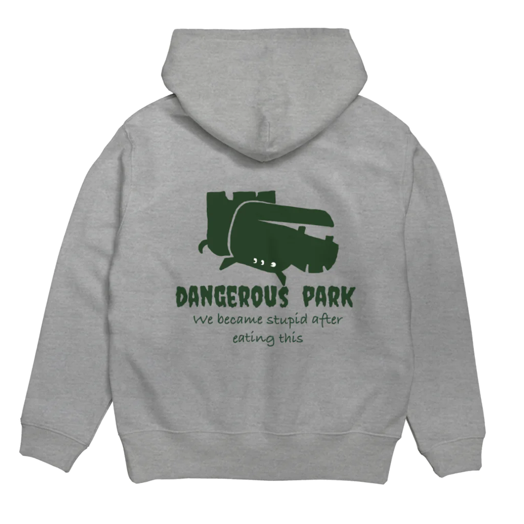 DANGEROUS PARKのソウルフード Hoodie:back