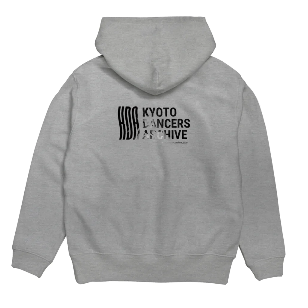 KDA_official_goods_storeの「close your eyes」 photo version Hoodie:back