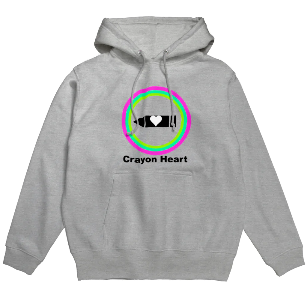 クレヨンハートのクレヨンハートロゴグッズ Hoodie