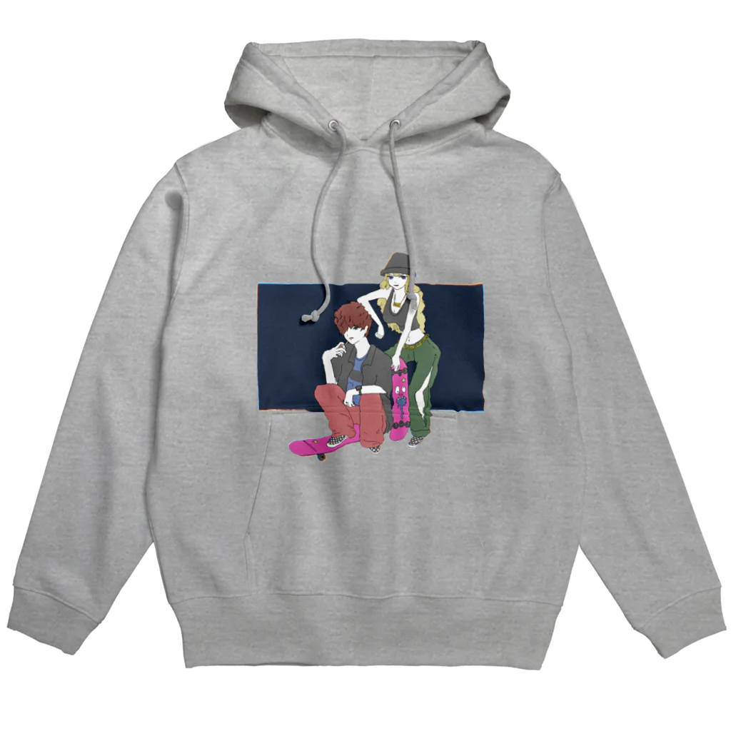 コゴロー・ナイトのスケボー Hoodie