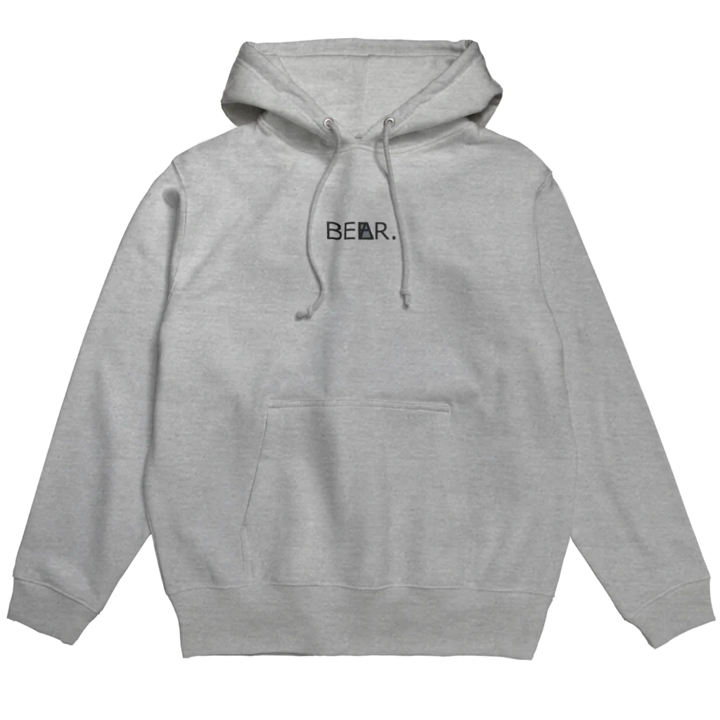 BEAR.BEER.DESIGNのBLACK KMG hoodie パーカー