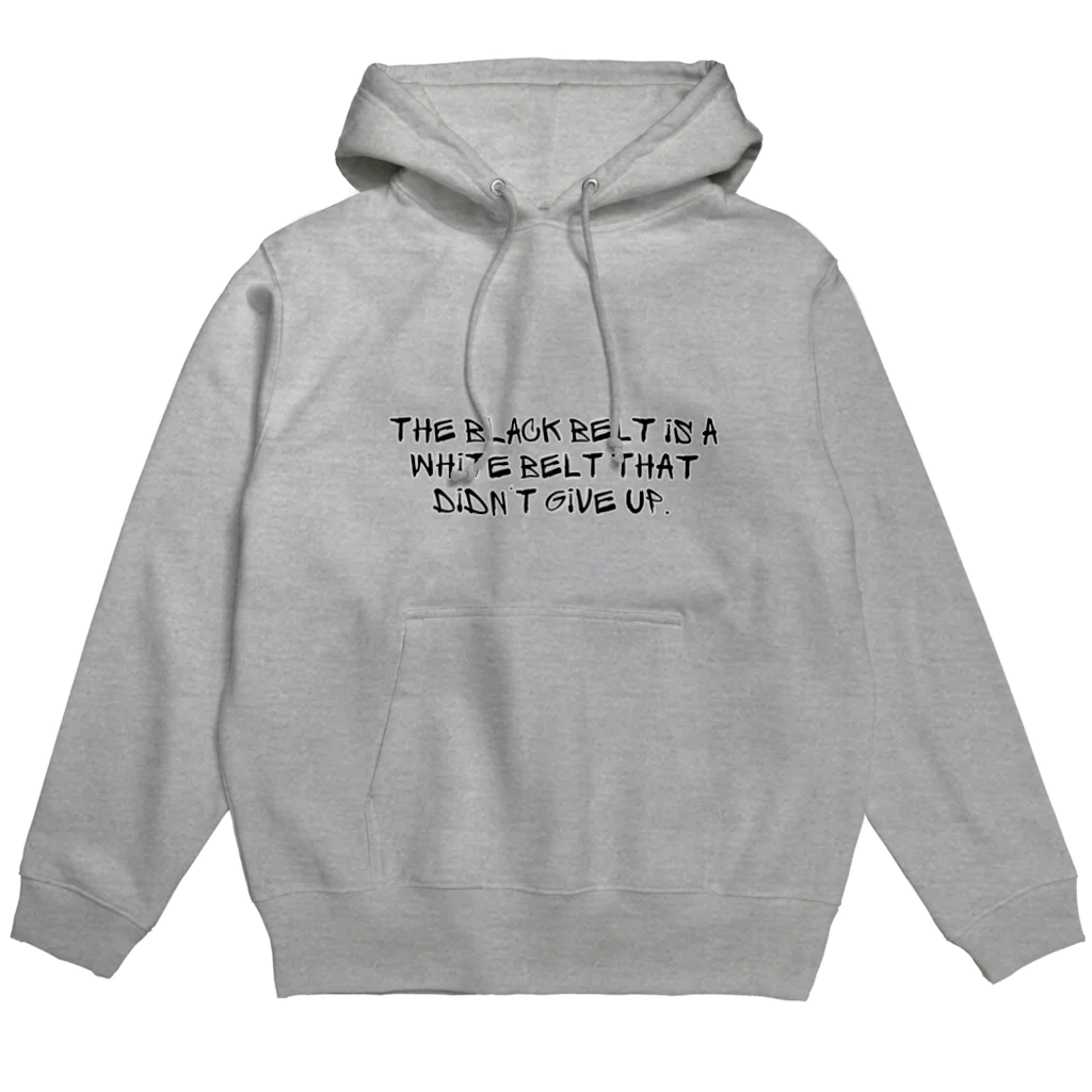 JIU(ジウ)ブラジリアン柔術TシャツのThe black belt is... Hoodie