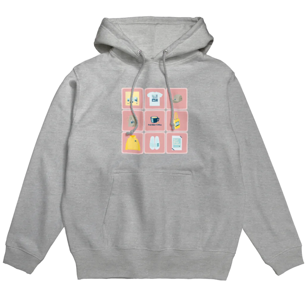 Teal Blue CoffeeのTealBlueItems _Cube PINK Ver. Hoodie