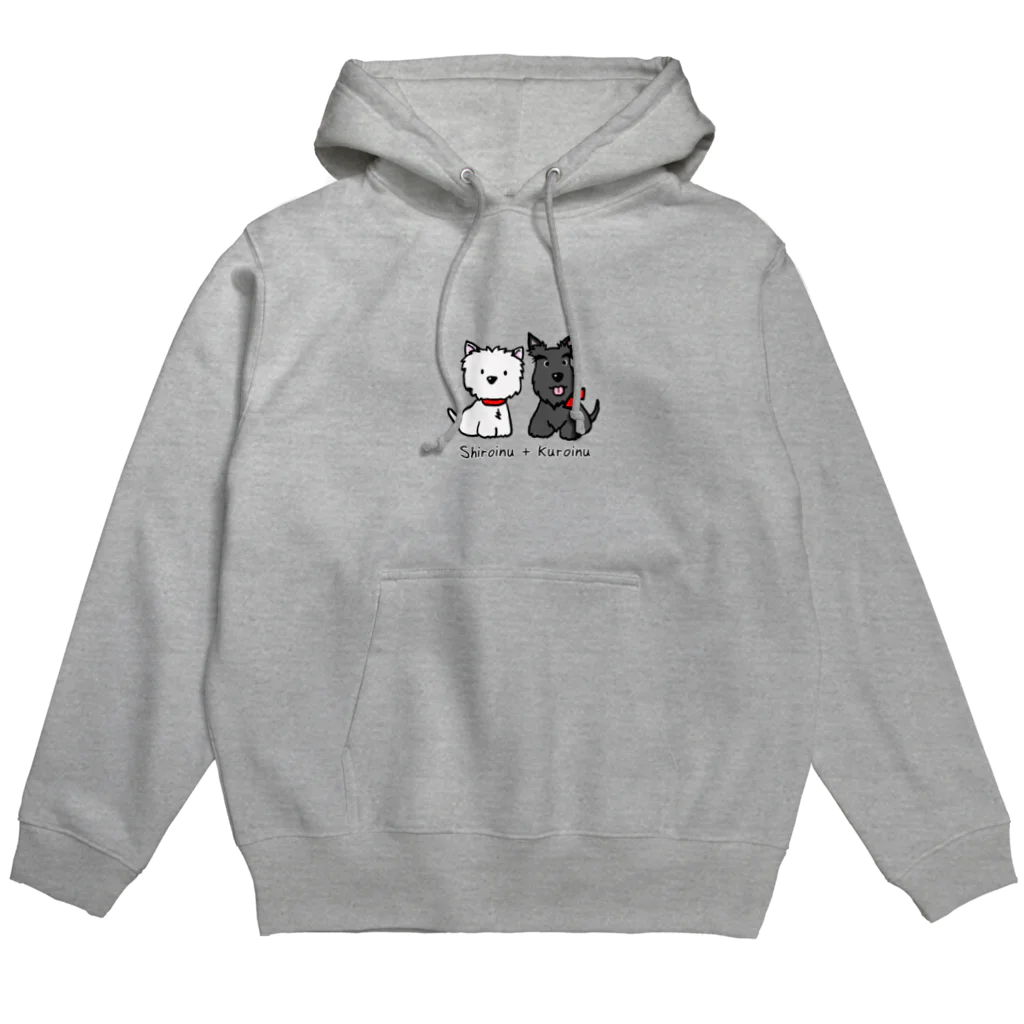 Kizplanning 「Sylph&Devil's」のしろいぬルッチー＋くろいぬリア Hoodie