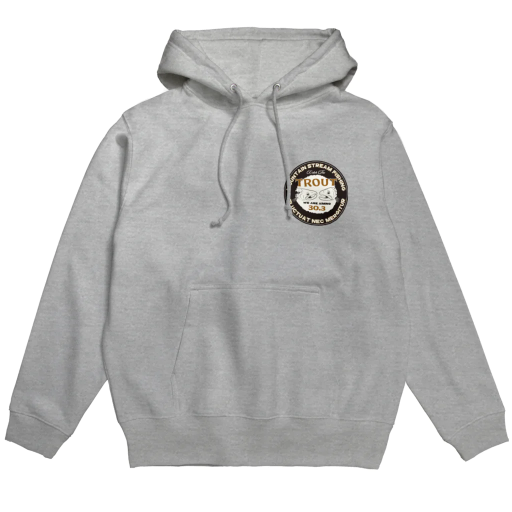 渓流釣り倶楽部の漂えど沈まず Hoodie