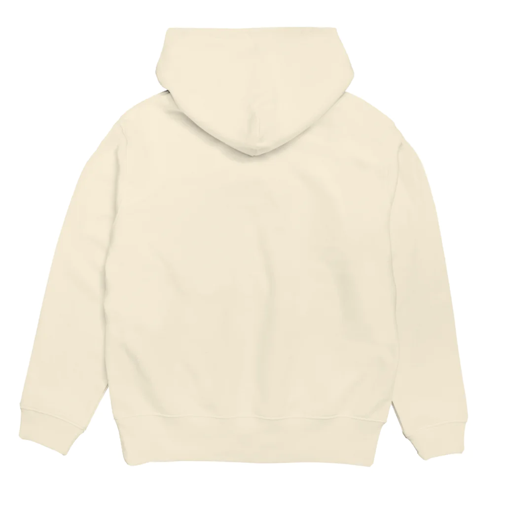 ONEOFFの【ネイビー文字】ONEOFFセンターロゴパーカー Hoodie:back