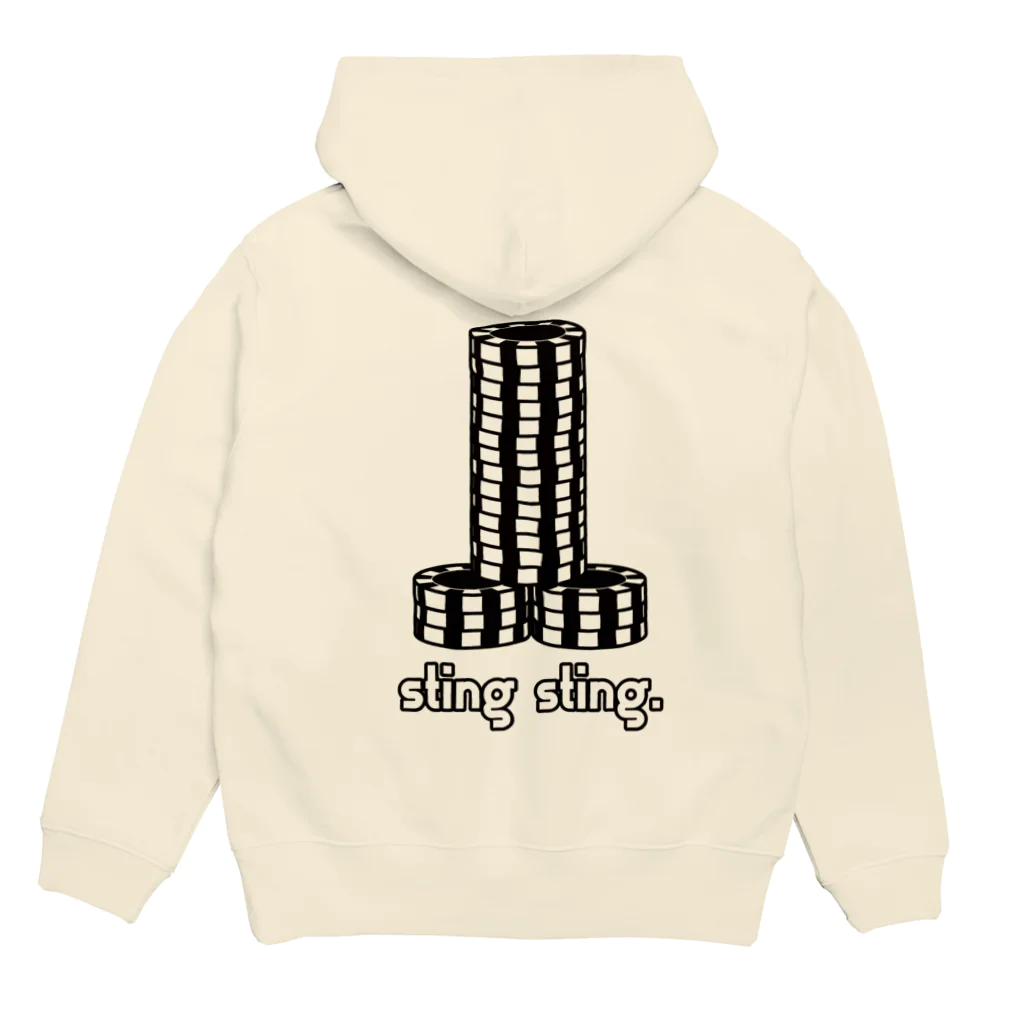 sting sting.410410のsting sting.014ver.F.B Hoodie:back