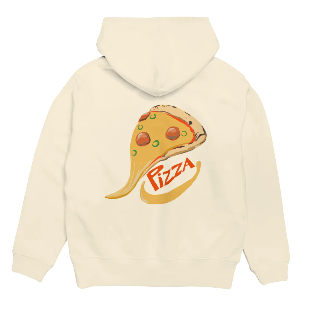 木ノ下商店のPizzaが食べたい Hoodie:back