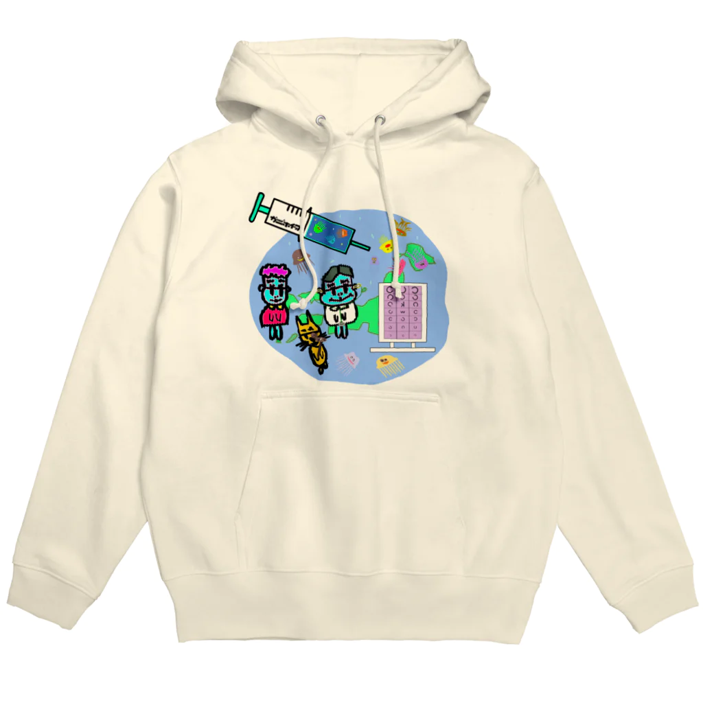 カニホイップのなんだかヤバイ Hoodie