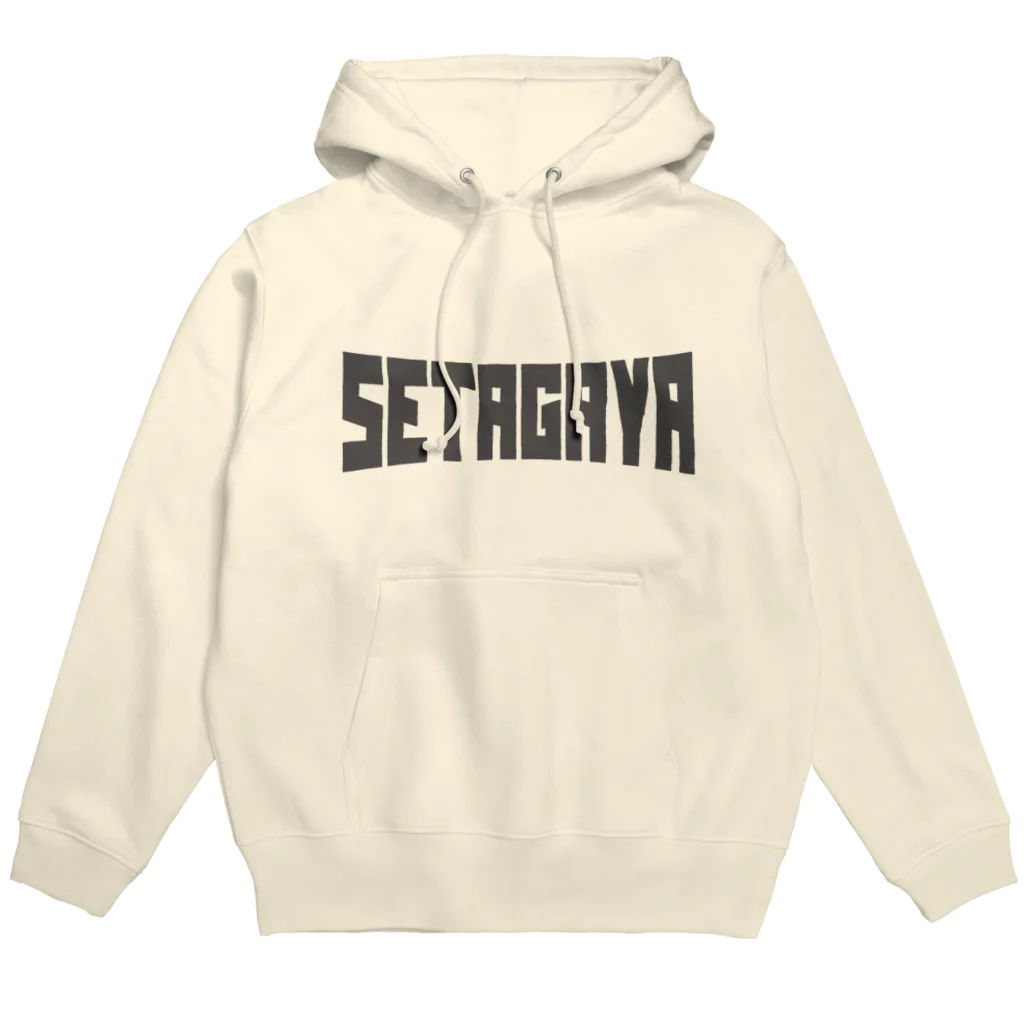 ゆんたの屋さんのSETAGAYAロゴ（グレー） Hoodie