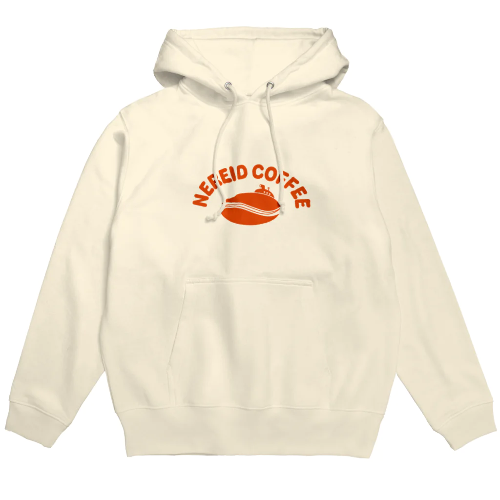 CafeTheWorldのNEREID COFFEE ロゴポップ Hoodie