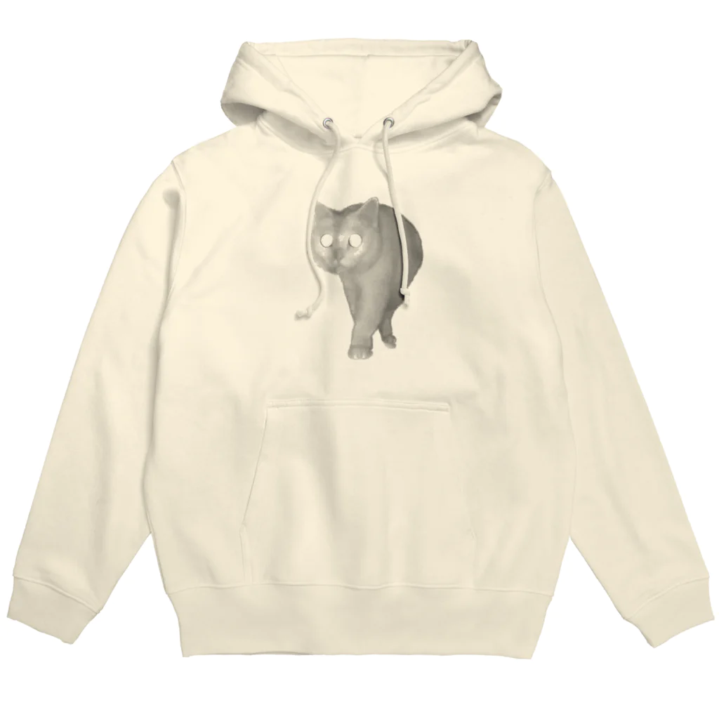 さわでぃあの暗闇に光るキャッツアイ(みるく) Hoodie