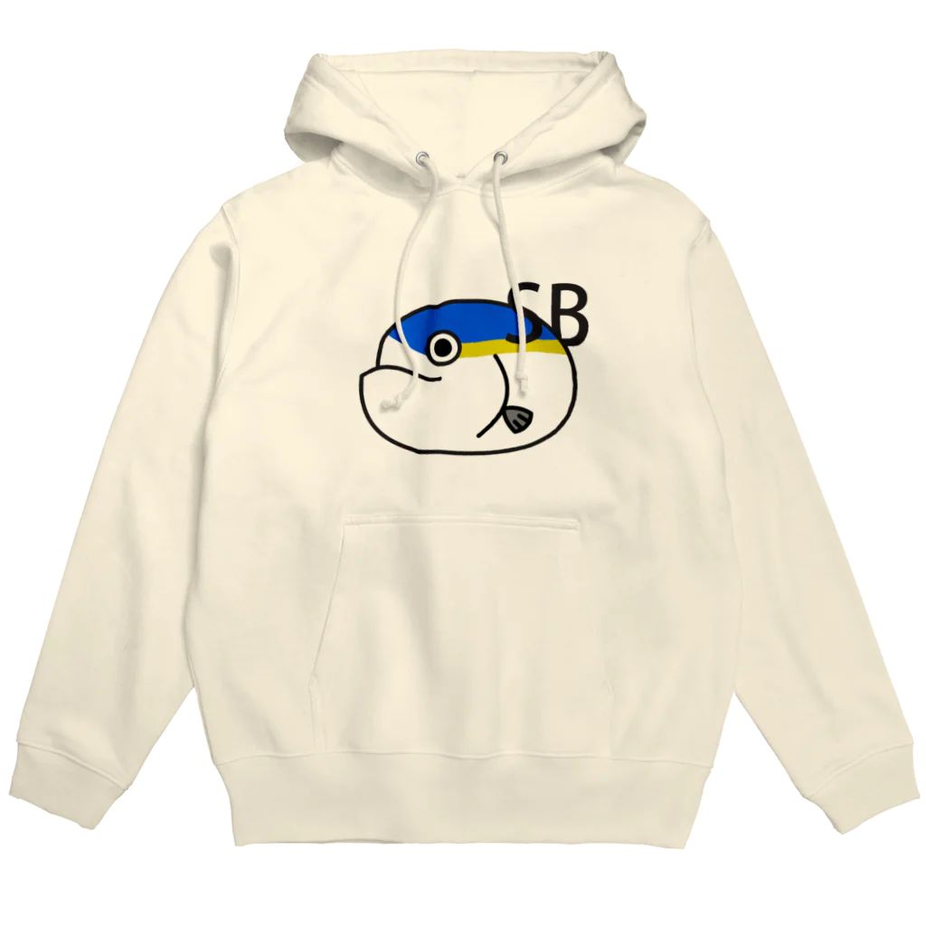 チャカさんと愉快な仲間達のしゃくれブリの頭だけ Hoodie