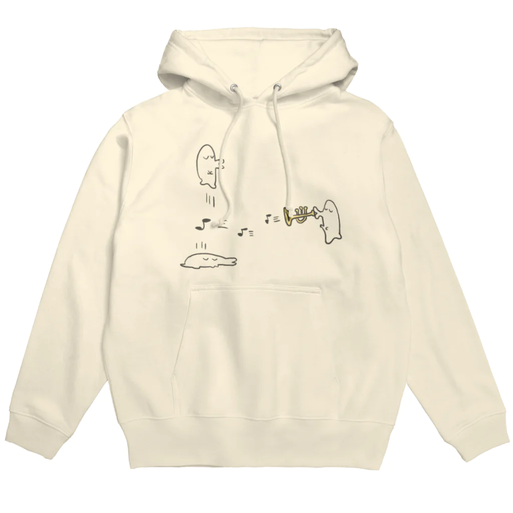 犬小屋の演奏 Hoodie