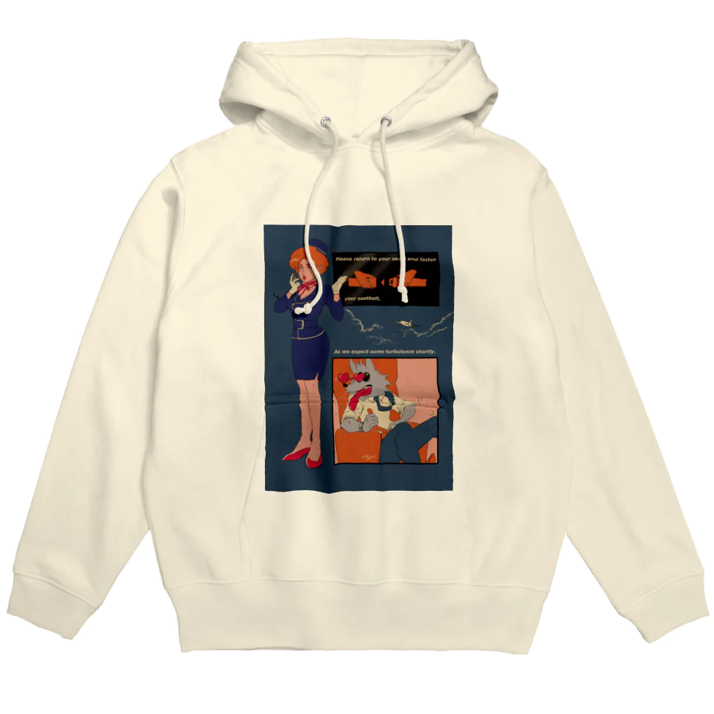 エンドーハイロウ (イラストレーター)のシートベルトをお締め下さい Hoodie