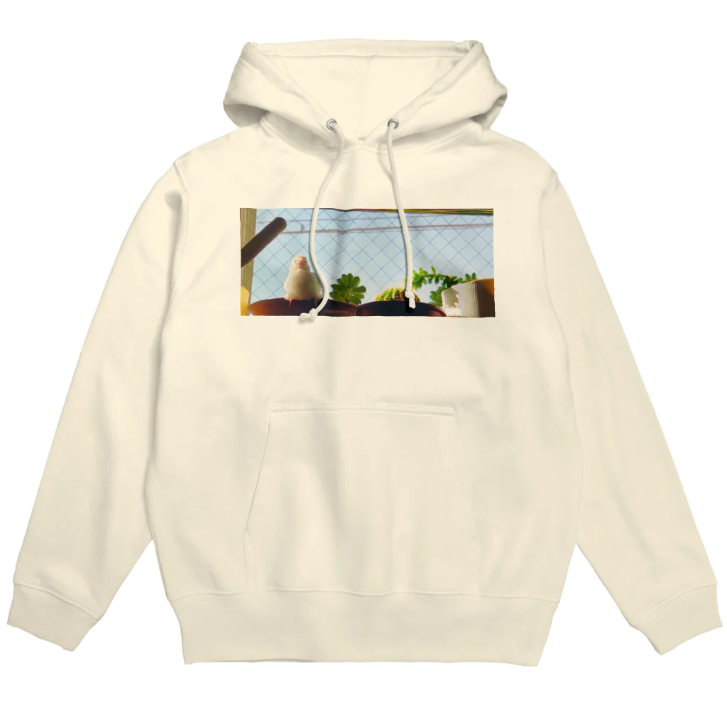 松砂丸商店の白文鳥のチマフミ Hoodie