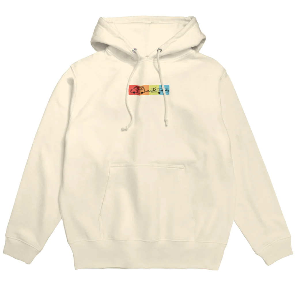 US-towingのＣＡＭＰグッズ総柄 Hoodie