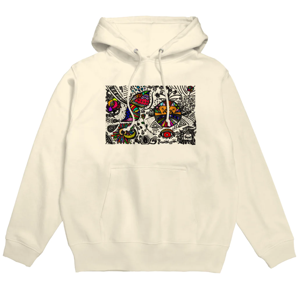 maru houseのnature  color version Hoodie