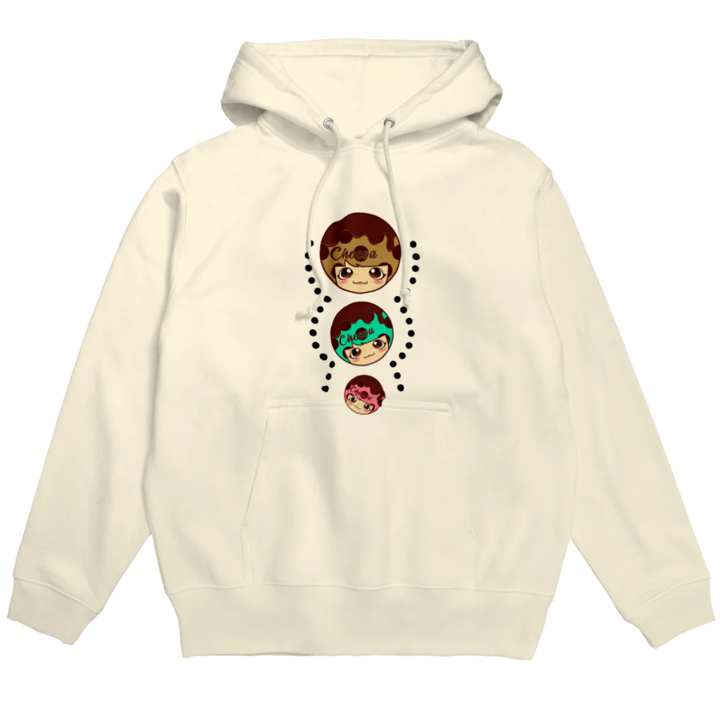 【Chocoa】-チョコア-のChocoa. 3色だんご🍡 Hoodie