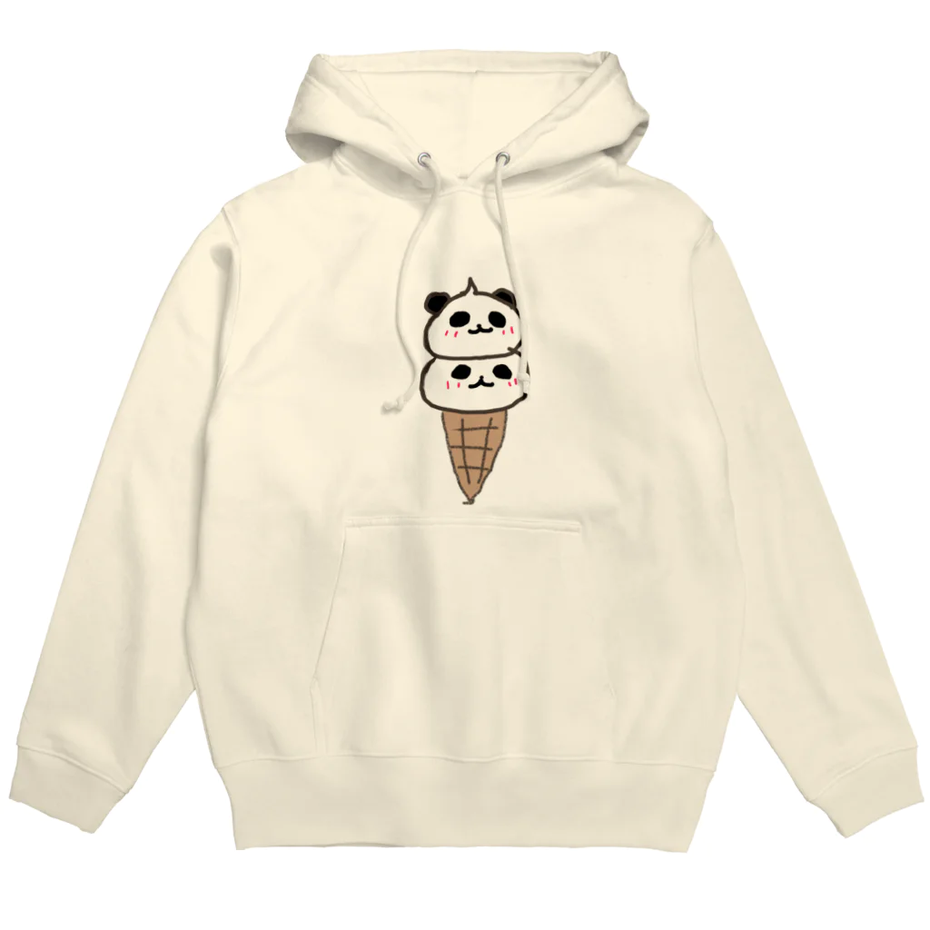 あすまるぶーのアイスPOPPUNパンダ Hoodie