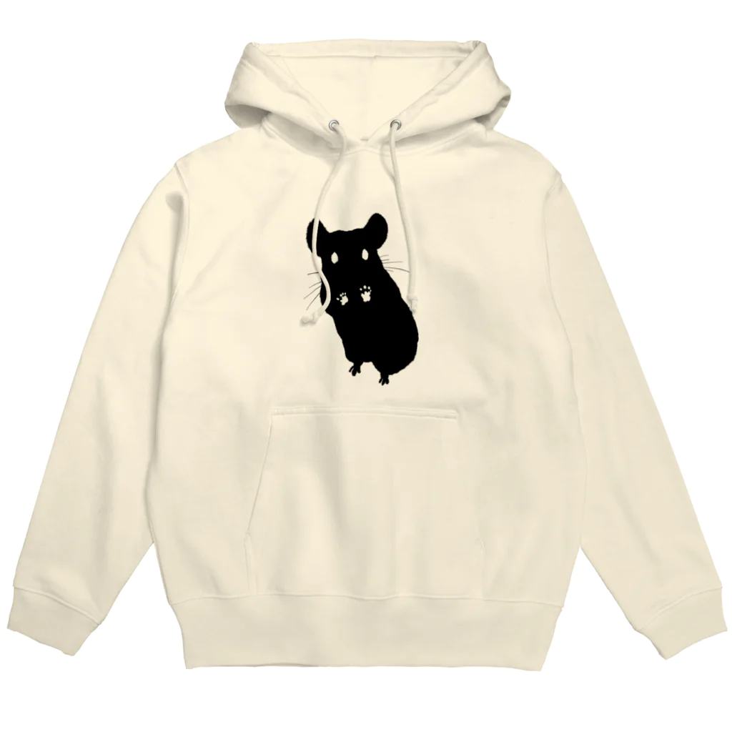 チンチラのカイヌシのトリーツを欲しがるチンチラ Hoodie