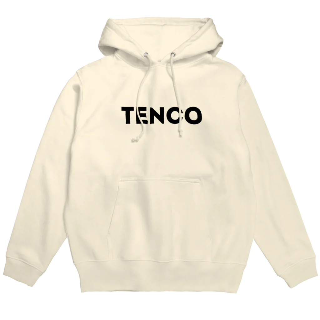 TENCO shopのTENCOちゃん（黒ロゴ） パーカー